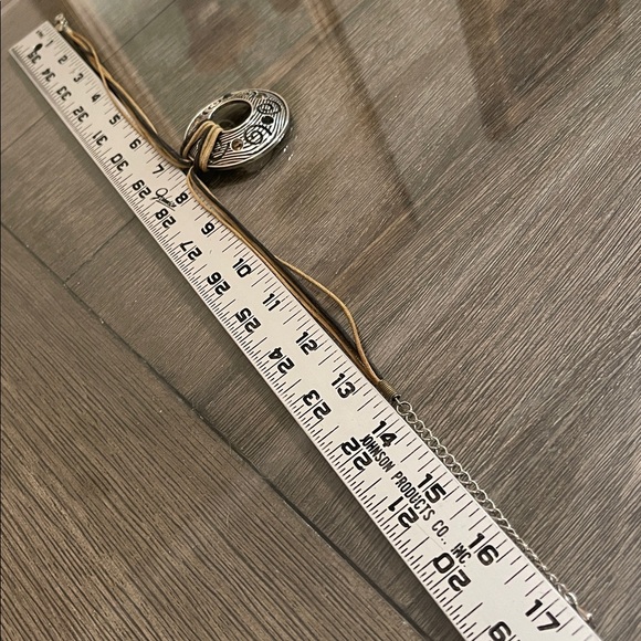 Lia Sophia “Tempo” Circle Pendant Corded Necklace - Retired - Picture 11 of 16